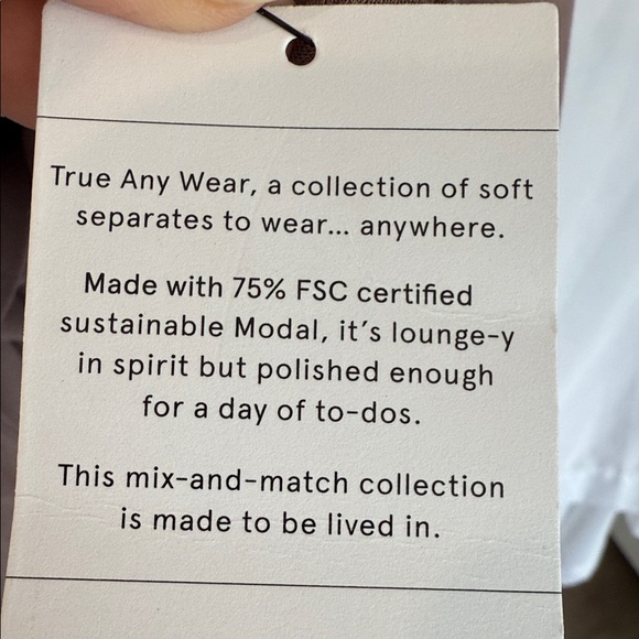 True & Co. Cocoa Lounge Robe - Picture 5 of 6